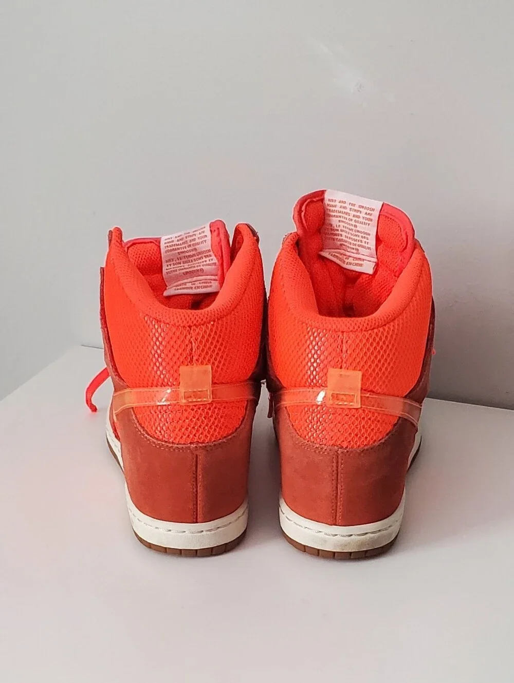 Nike Women's Dunk Sky High Mesh Sneakers Size 8.5